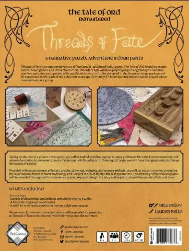 Threads of Fate (EN) - Post Curious - Board Games