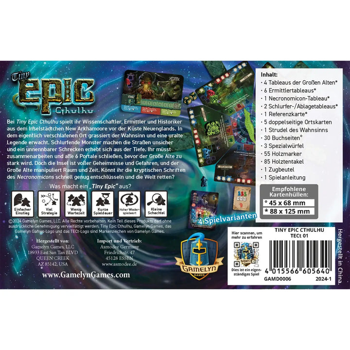 Tiny Epic: Cthulhu (DE) - Gamelyn Games - Board Games