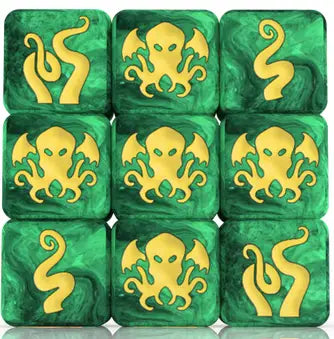 Tiny Epic: Cthulhu - Extra Dice (9) - Gamelyn Games - Accessories