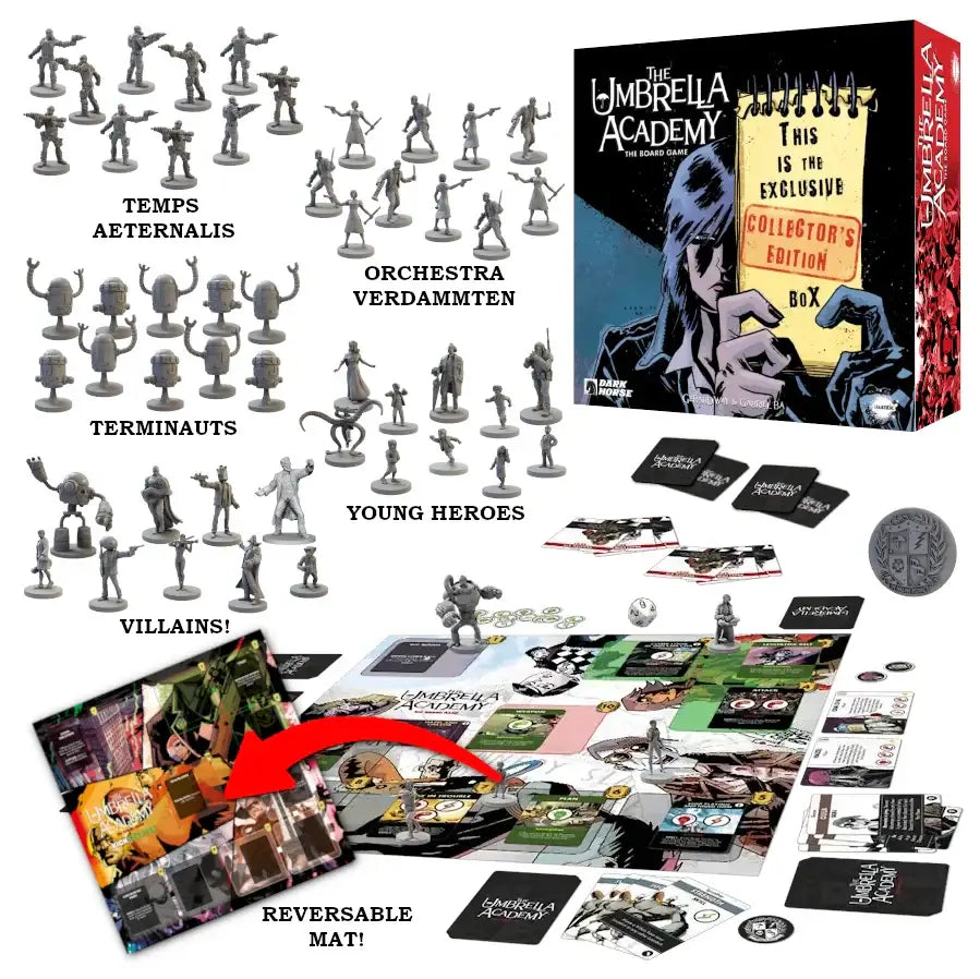 Umbrella Academy: The Board Game - Collector’s Edition (EN) - Mantic Games - Board Games