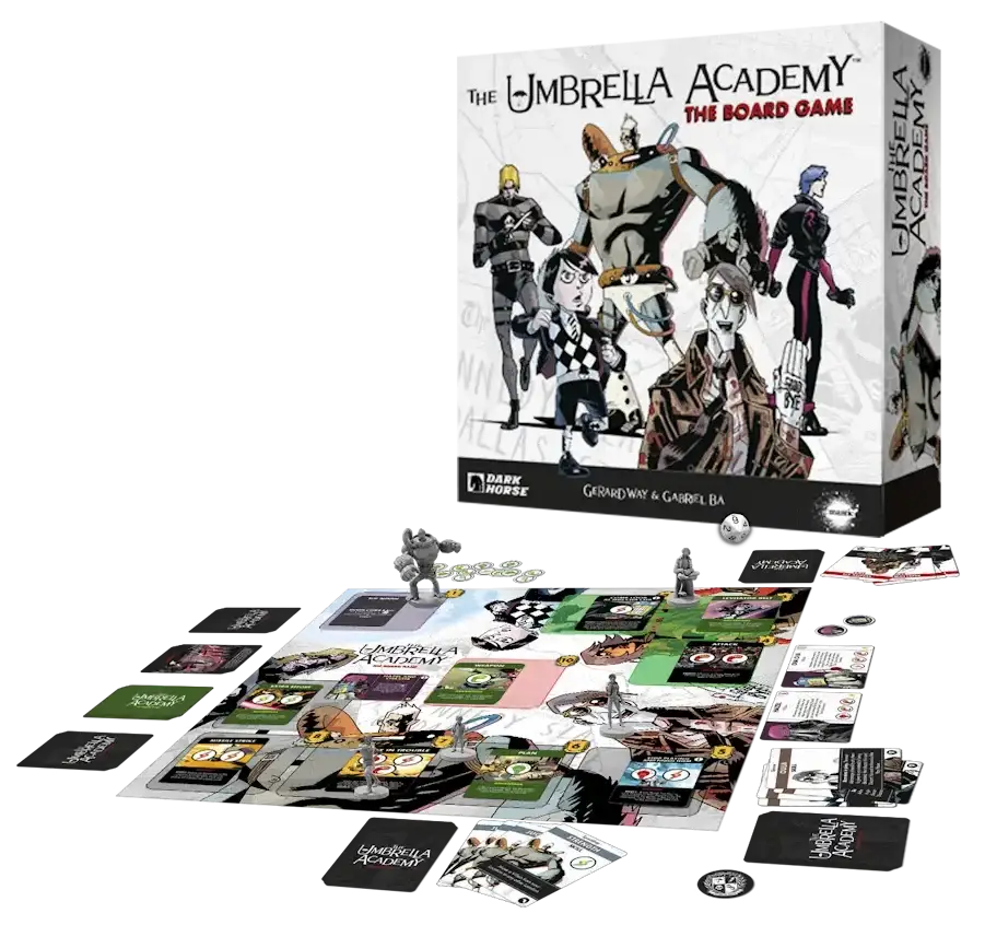 Umbrella Academy: The Board Game - Retail Edition (EN) - Mantic Games - Board Games