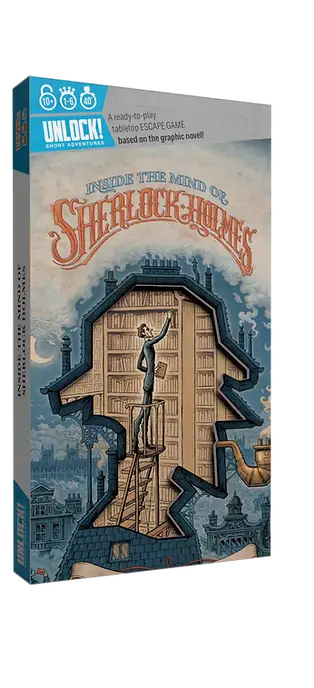 Unlock!: Short Adventures - In the Head of Sherlock Holmes (EN) - Space Cowboys - Board Games