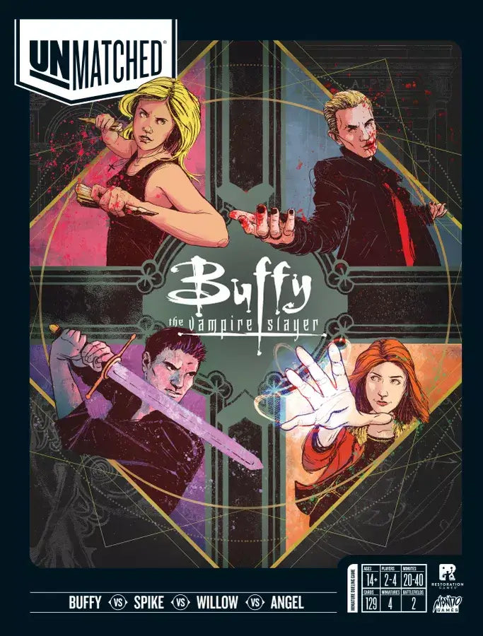 Unmatched: Buffy - The Vampire Slayer (EN) - Iello - Board Games