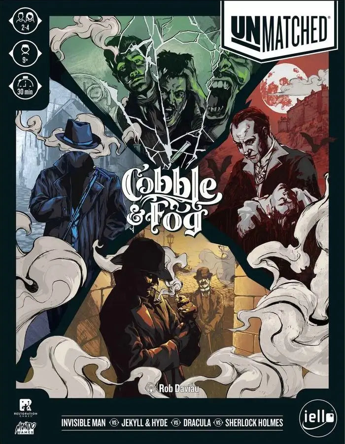 Unmatched: Cobble & Fog (DE) - Hutter Trade - Board Games