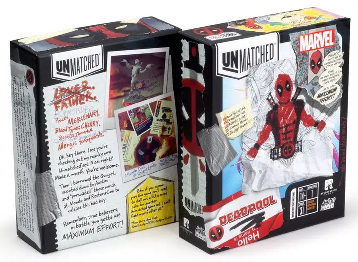 Unmatched: Marvel - Deadpool (EN) - Iello - Board Games