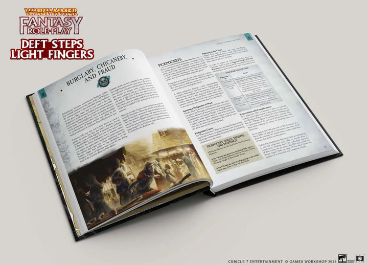Warhammer FRP: Deft Steps Light Finders (EN) - Cubicle Seven - Roleplaying Games