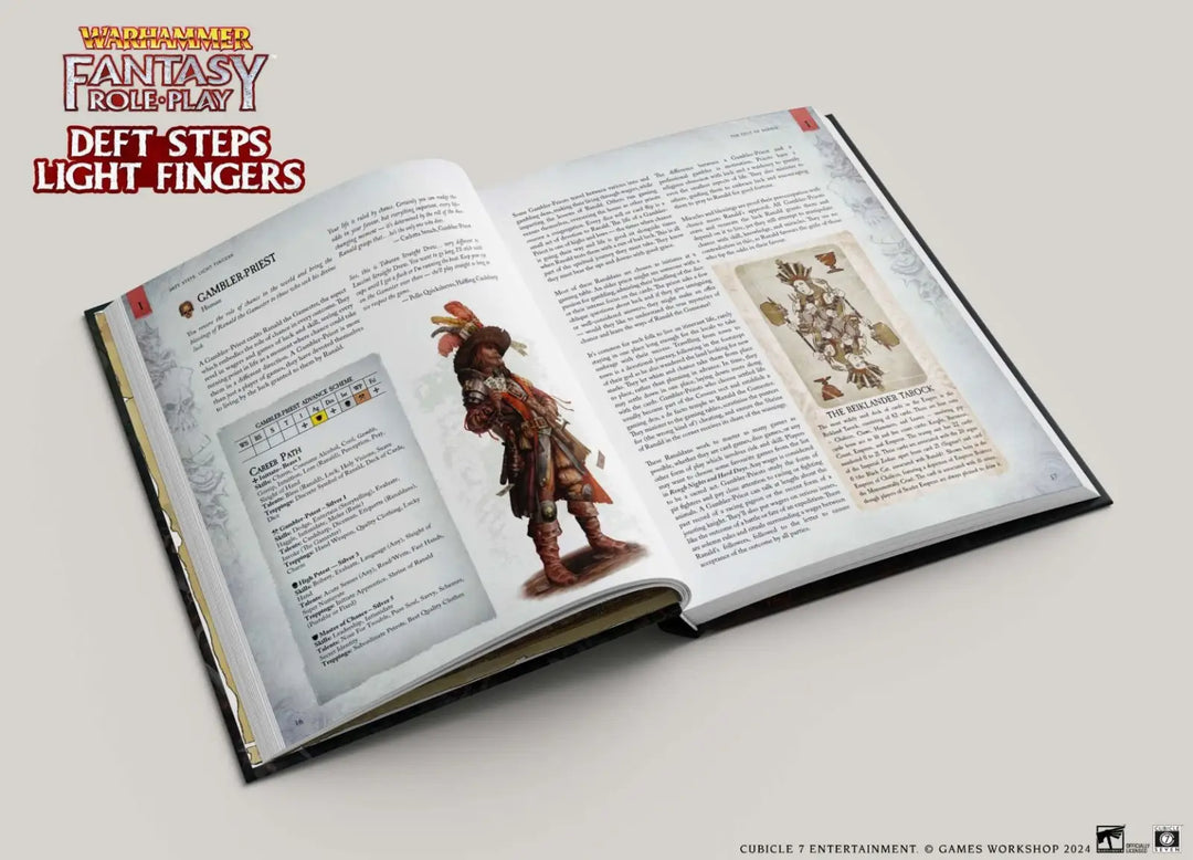 Warhammer FRP: Deft Steps Light Finders (EN) - Cubicle Seven - Roleplaying Games