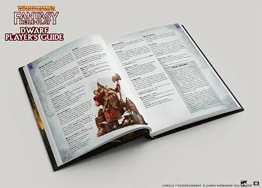 Warhammer FRP: Player Guide - Dwarf (EN) - Cubicle Seven - Roleplaying Games