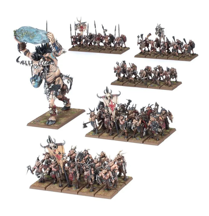 Warhammer Old World: Beastmen Brayherds Battalion Games Workshop Miniature Games