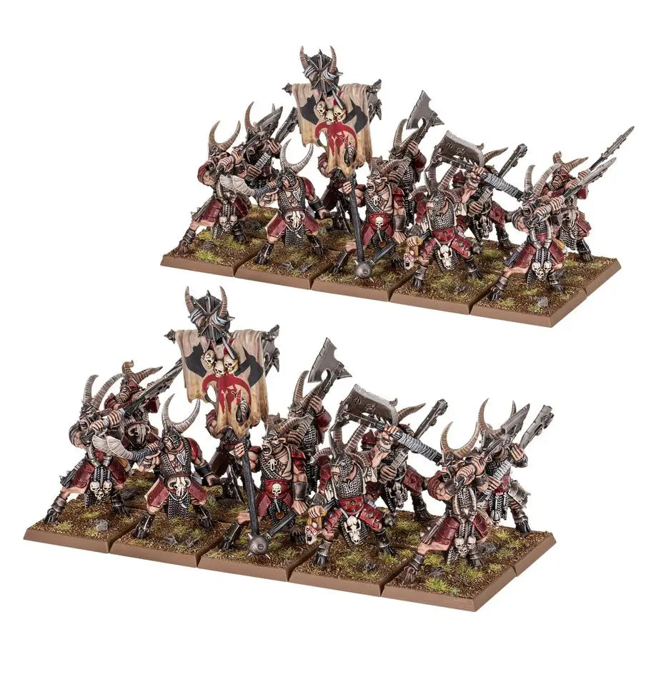 Warhammer Old World: Beastmen Brayherds Bestigor Herd Games Workshop Miniature Games