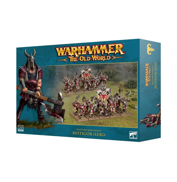 Warhammer Old World: Beastmen Brayherds Bestigor Herd Games Workshop Miniature Games