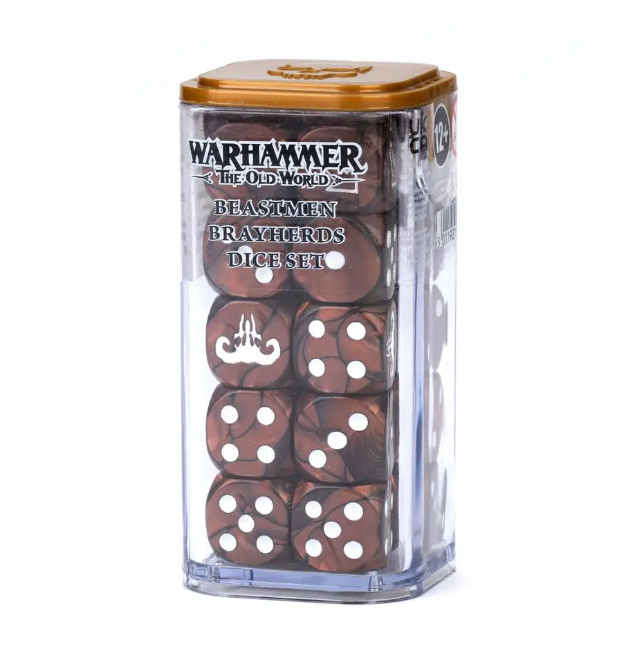 Warhammer Old World: Beastmen Brayherds Dice Games Workshop Miniature Games