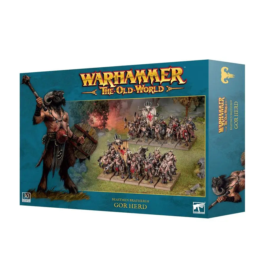 Warhammer Old World: Beastmen Brayherds Gor Herd Games Workshop Miniature Games