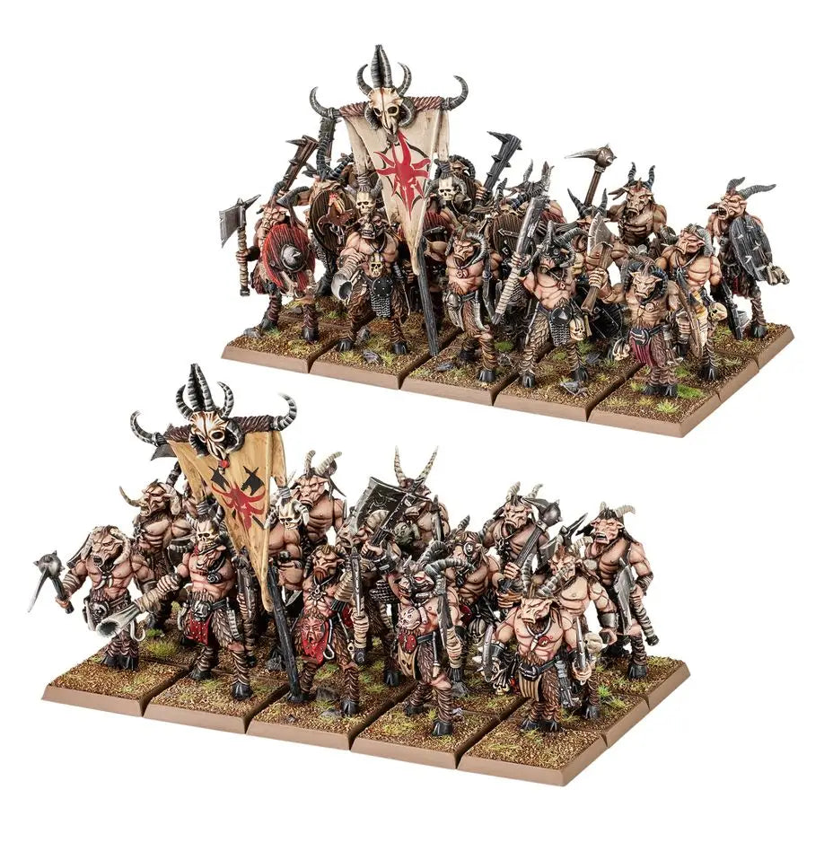 Warhammer Old World: Beastmen Brayherds Gor Herd Games Workshop Miniature Games
