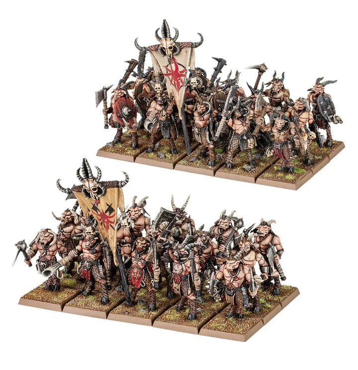 Warhammer Old World: Beastmen Brayherds Gor Herd Games Workshop Miniature Games