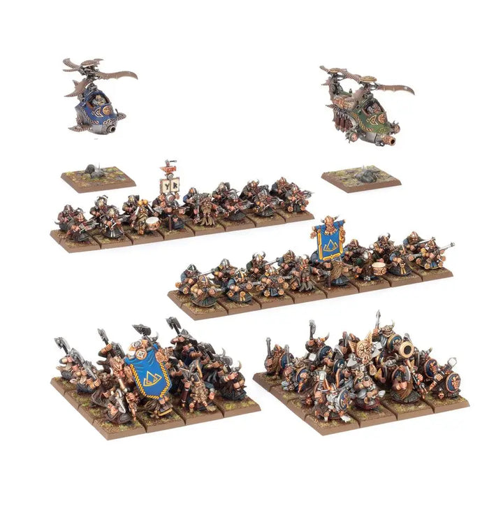 Warhammer Old World: Dwarfen Mountain Holds Battalion Games Workshop Miniature Games