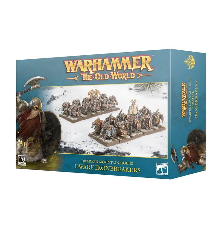 Warhammer Old World: Dwarfen Mountain Holds Dwarf Ironbreakers Games Workshop Miniature Games