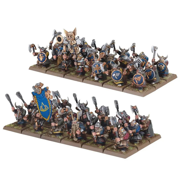 Warhammer Old World: Dwarfen Mountain Holds Dwarf Warriors Games Workshop Miniature Games
