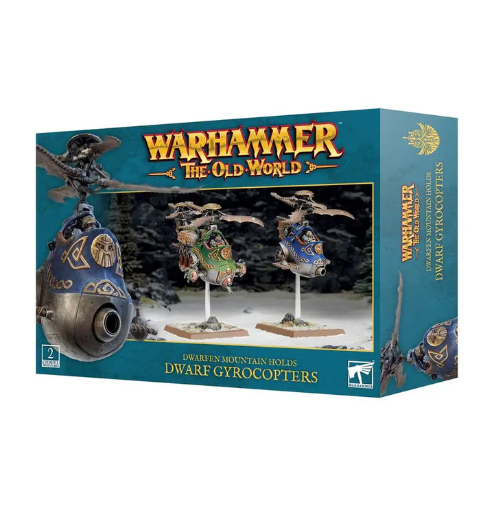Warhammer Old World: Dwarfen Mountain Holds Gyrocopters & Gyrobombers Games Workshop Miniature Games