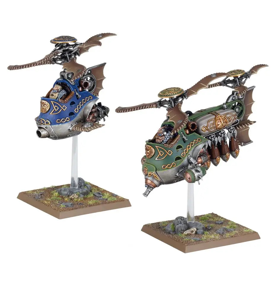 Warhammer Old World: Dwarfen Mountain Holds Gyrocopters & Gyrobombers Games Workshop Miniature Games