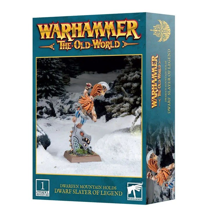 Warhammer Old World: Dwarfen Mountain Holds Slayer of Legend Games Workshop Miniature Games
