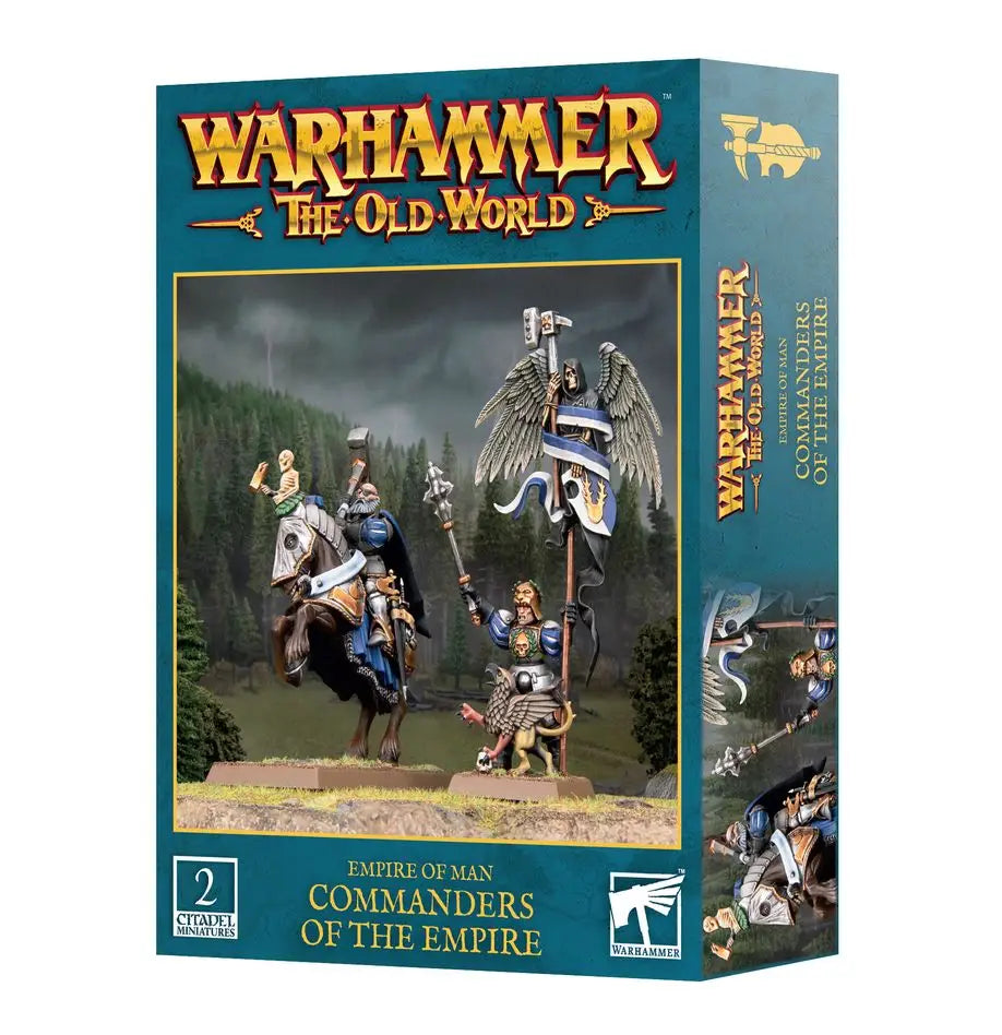 Warhammer Old World: Empire of Man Commanders of the Empire Games Workshop Miniature Games