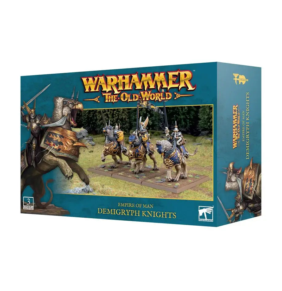 Warhammer Old World: Empire of Man Demigryph Knights Games Workshop Miniature Games