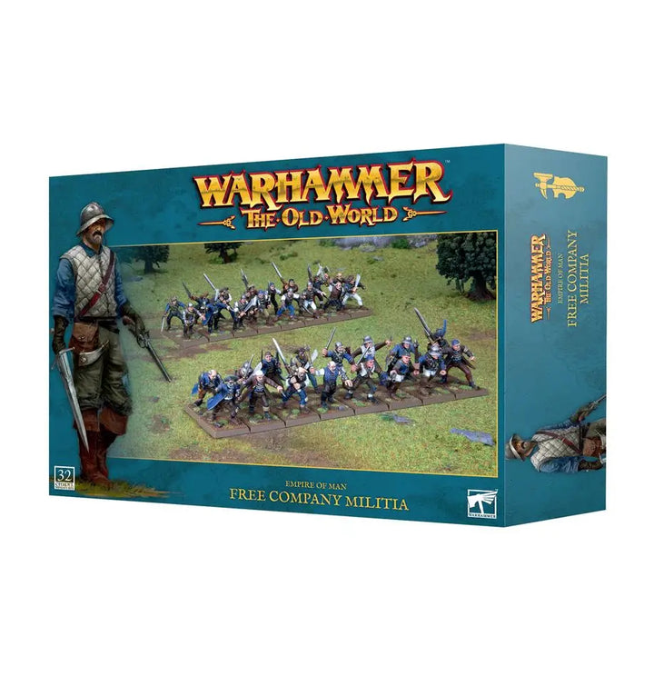Warhammer Old World: Empire of Man Free Company Militia Games Workshop Miniature Games