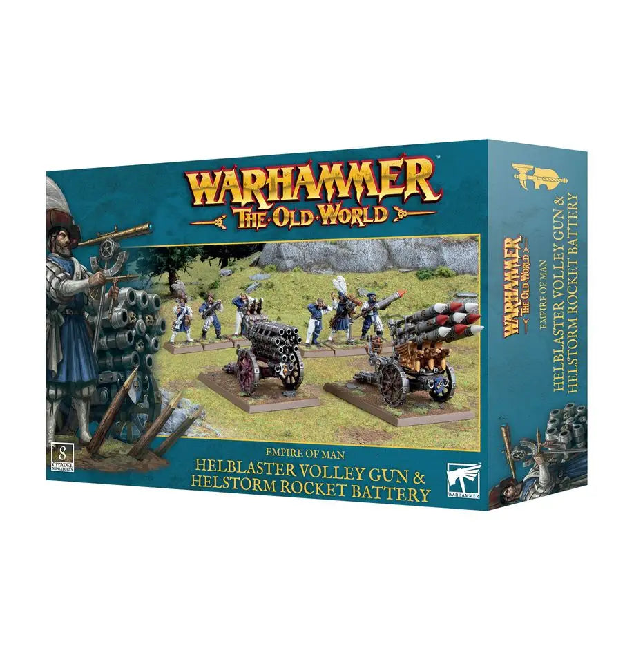 Warhammer Old World: Empire of Man Helblaster Volleygun/Helstorm Battery Games Workshop Miniature Games