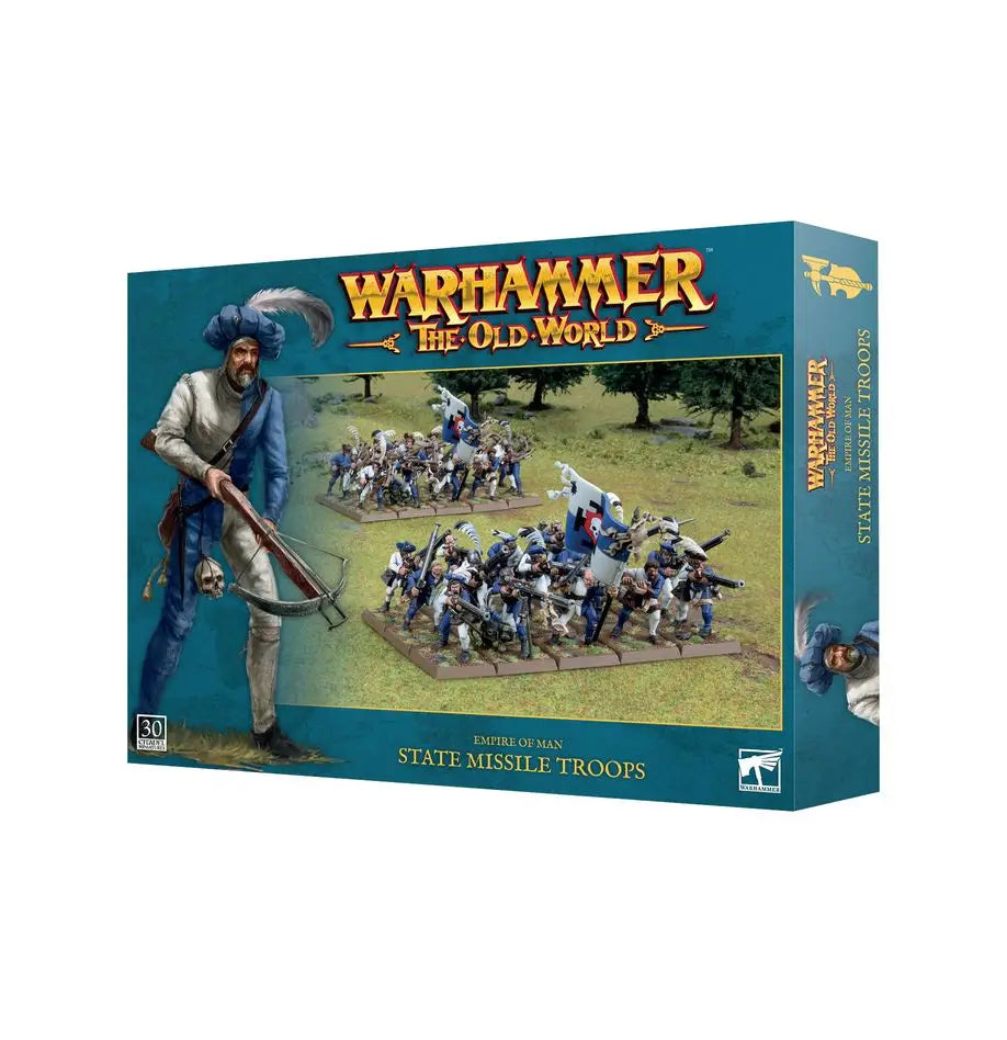 Warhammer Old World: Empire of Man State Missile Troops Games Workshop Miniature Games
