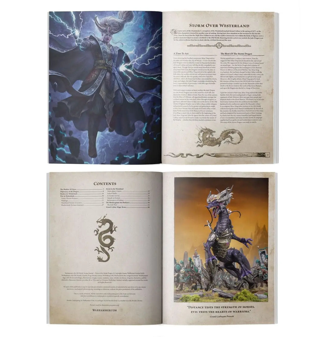 Warhammer Old World: Grand Cathay Dawn of the Storm Dragon (EN) Games Workshop Miniature Games