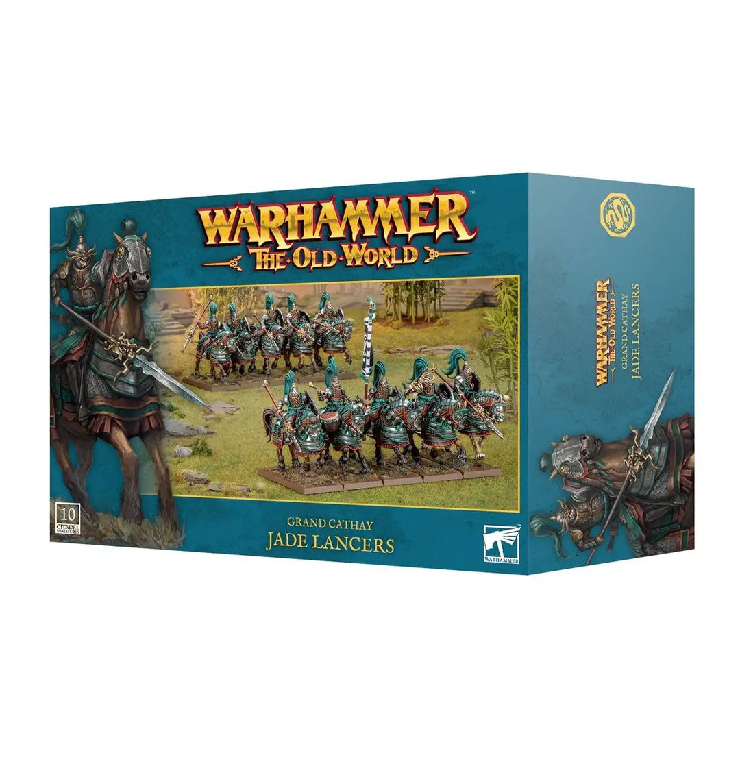 Warhammer Old World: Grand Cathay Jade Lancers Games Workshop Miniature Games