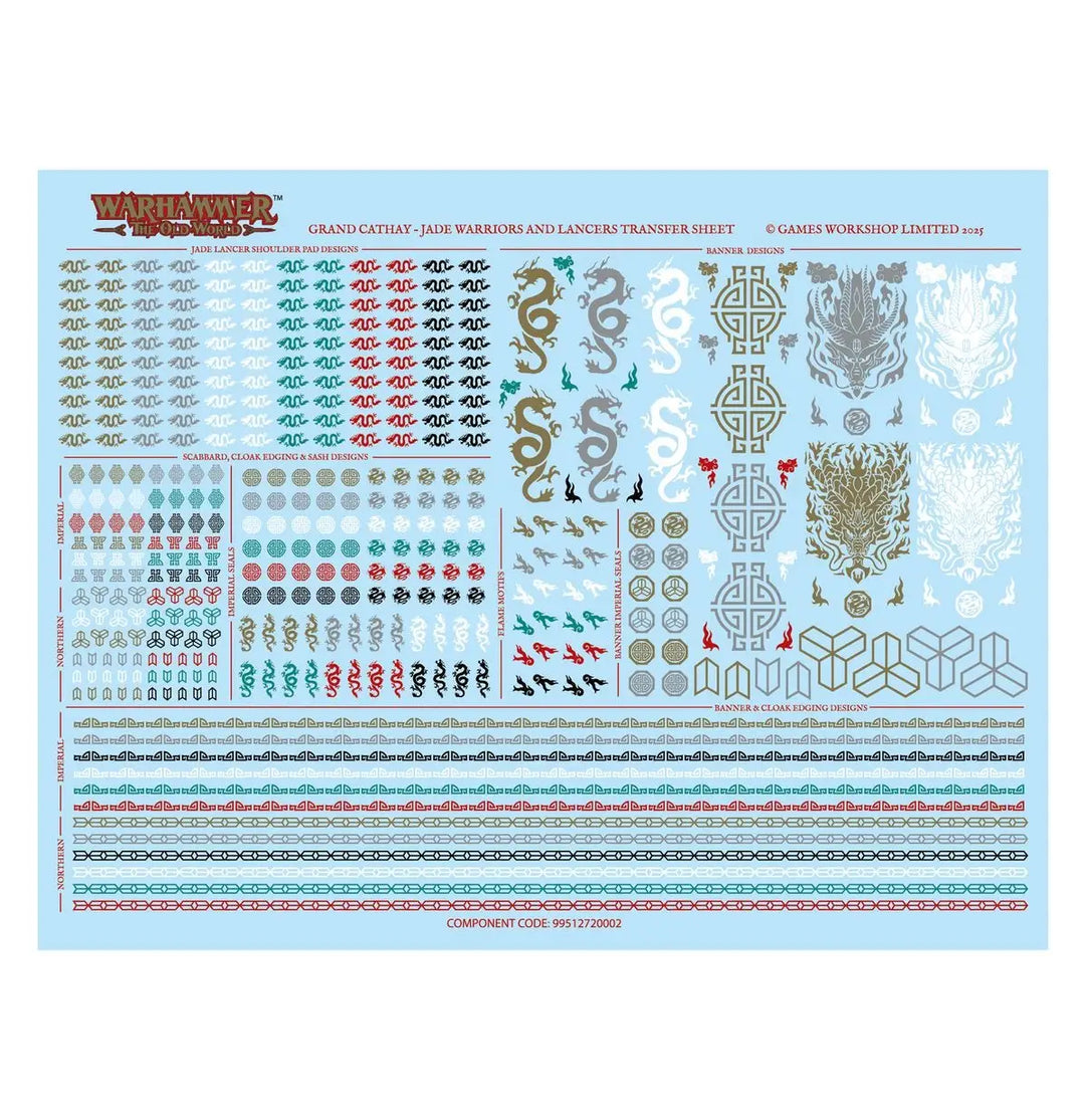 Warhammer Old World: Grand Cathay Jade Warriors Games Workshop Miniature Games