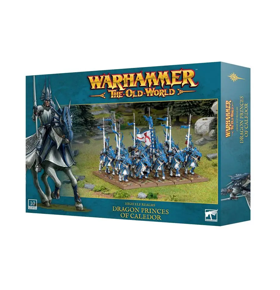 Warhammer Old World: High Elf Realms Dragond Princes of Caledor Games Workshop Miniature Games