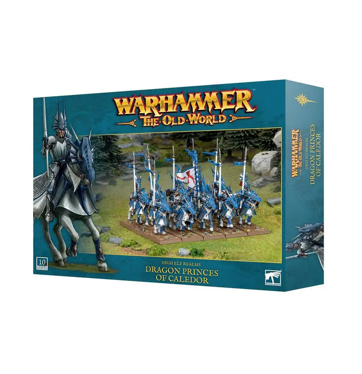 Warhammer Old World: High Elf Realms Dragond Princes of Caledor Games Workshop Miniature Games