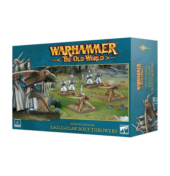 Warhammer Old World: High Elf Realms Eagle Claw Bolt Throwers Games Workshop Miniature Games