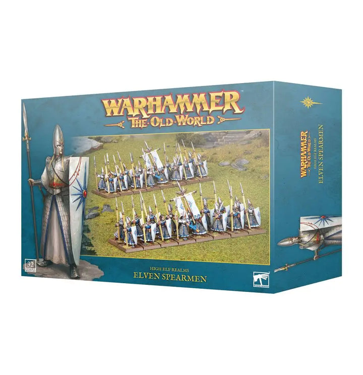 Warhammer Old World: High Elf Realms Elven Spearmen Games Workshop Miniature Games
