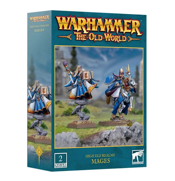 Warhammer Old World: High Elf Realms Mages Games Workshop Miniature Games