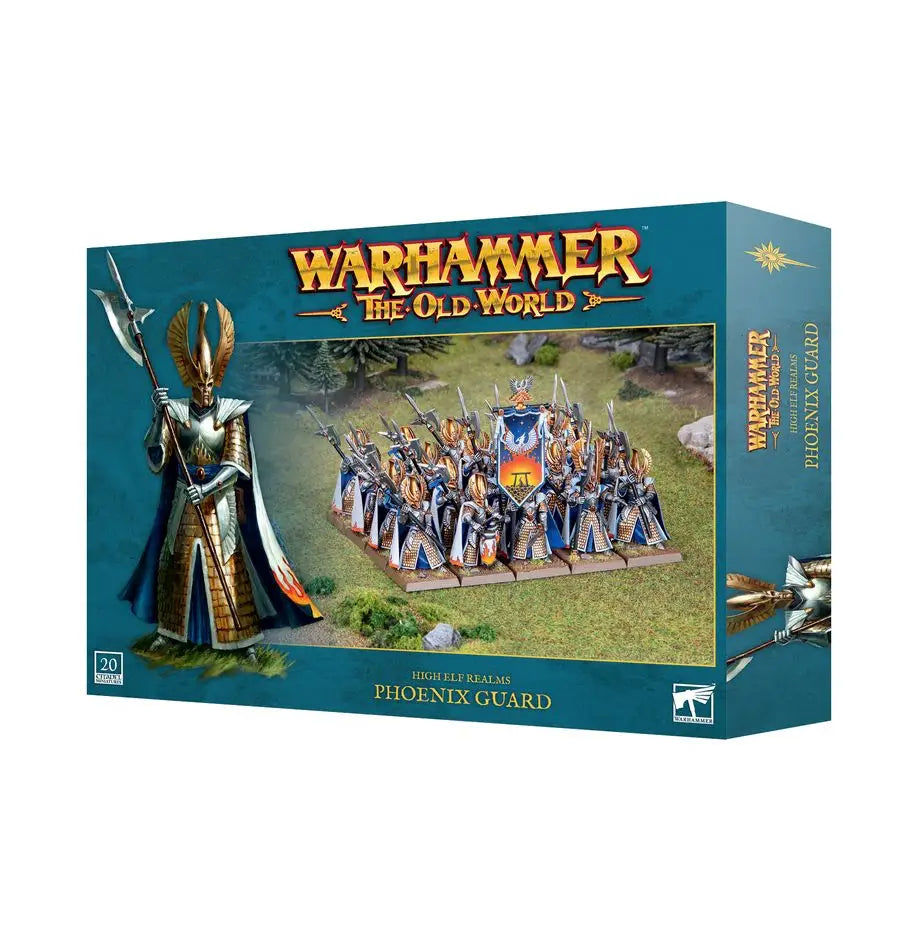Warhammer Old World: High Elf Realms Phoenix Guard Games Workshop Miniature Games