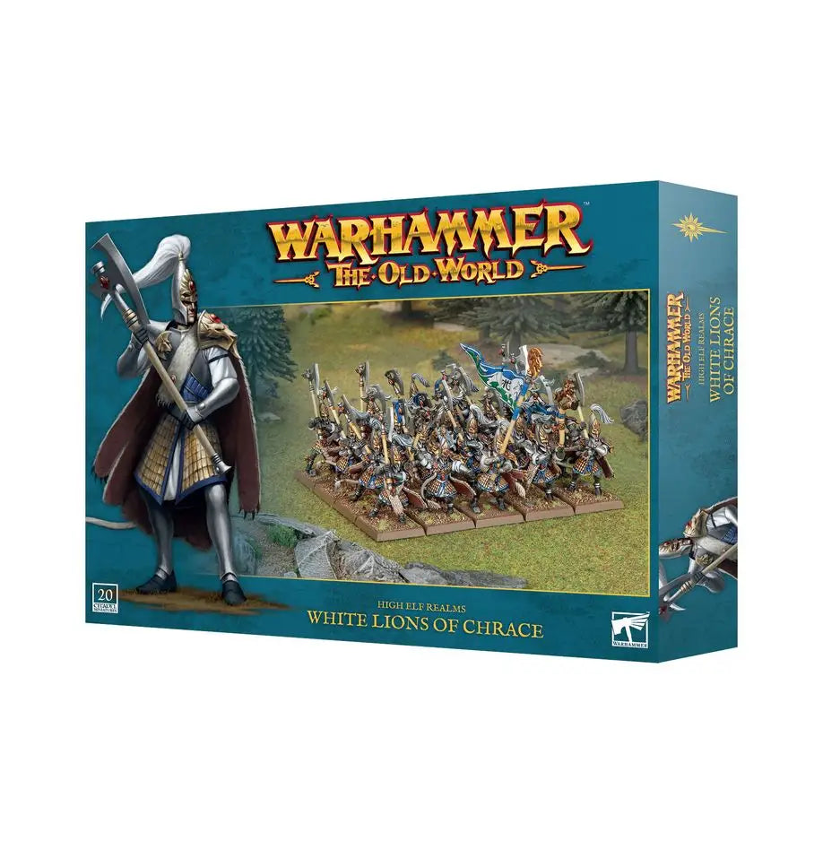 Warhammer Old World: High Elf Realms White Lions of Chrace Games Workshop Miniature Games