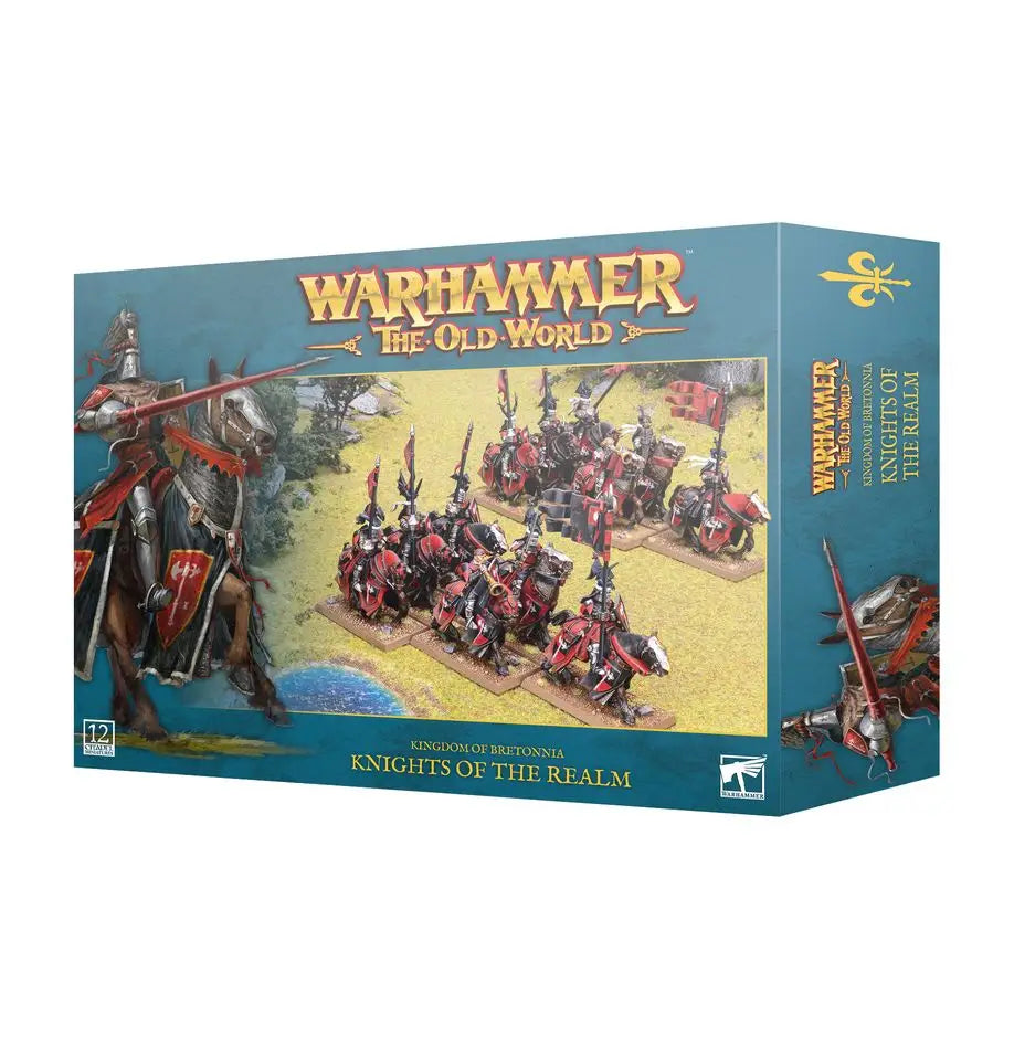 Warhammer Old World: Kingdom of Bretonnia Knights of The Realm Games Workshop Miniature Games