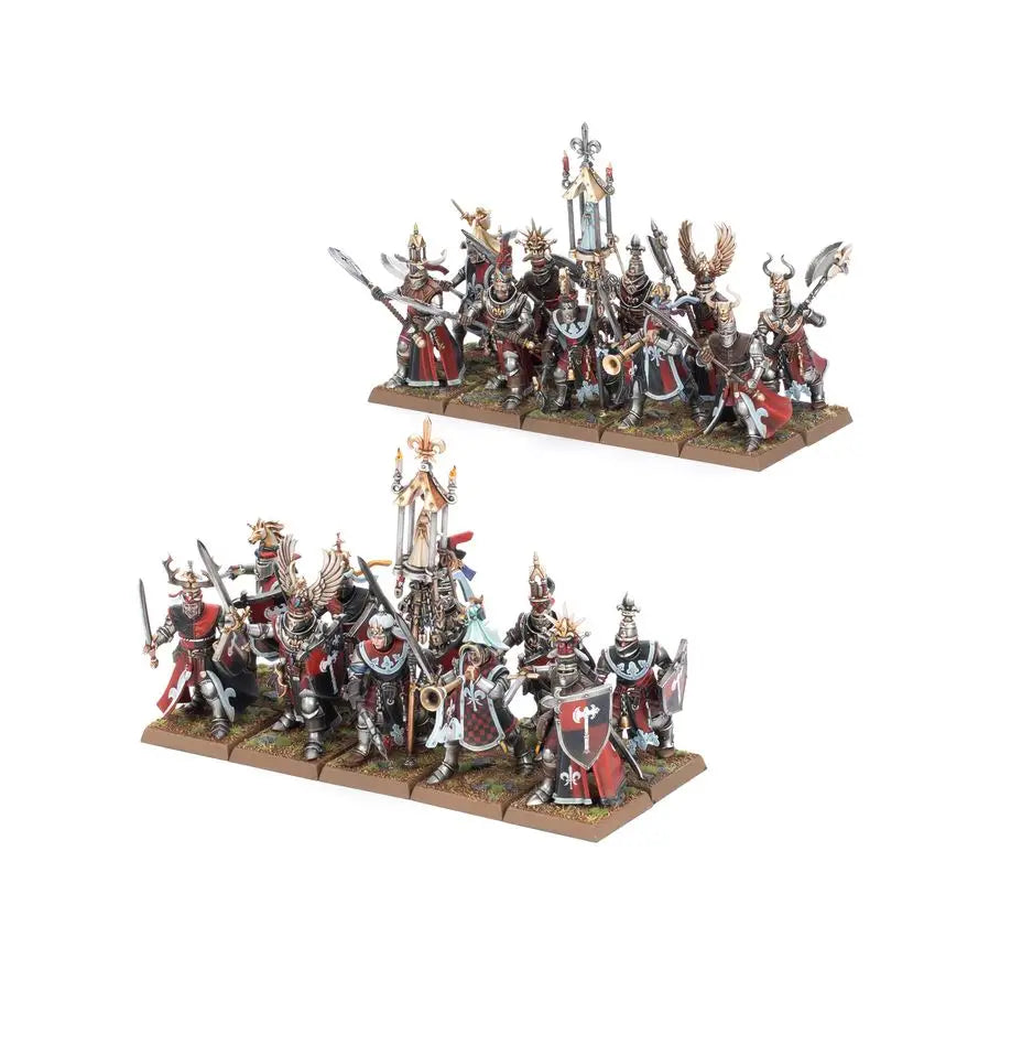 Warhammer Old World: Kingdom of Bretonnia Knights of the Realm on Foot Games Workshop Miniature Games
