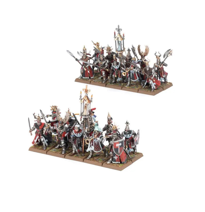 Warhammer Old World: Kingdom of Bretonnia Knights of the Realm on Foot Games Workshop Miniature Games
