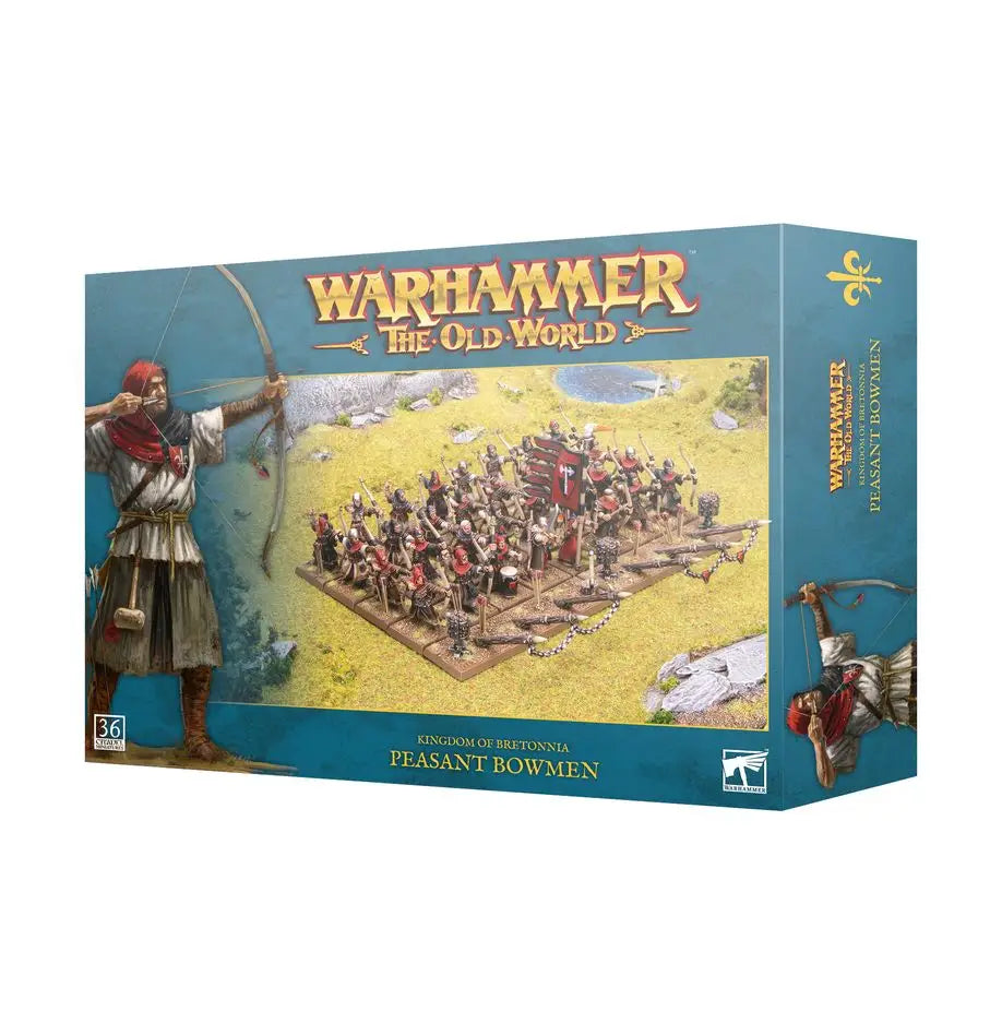 Warhammer Old World: Kingdom of Bretonnia Peasant Bowmen Games Workshop Miniature Games