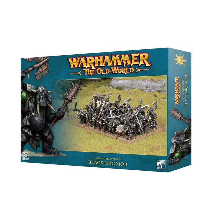 Warhammer Old World: Orc & Goblin Tribes Black Orc Mob Games Workshop Miniature Games