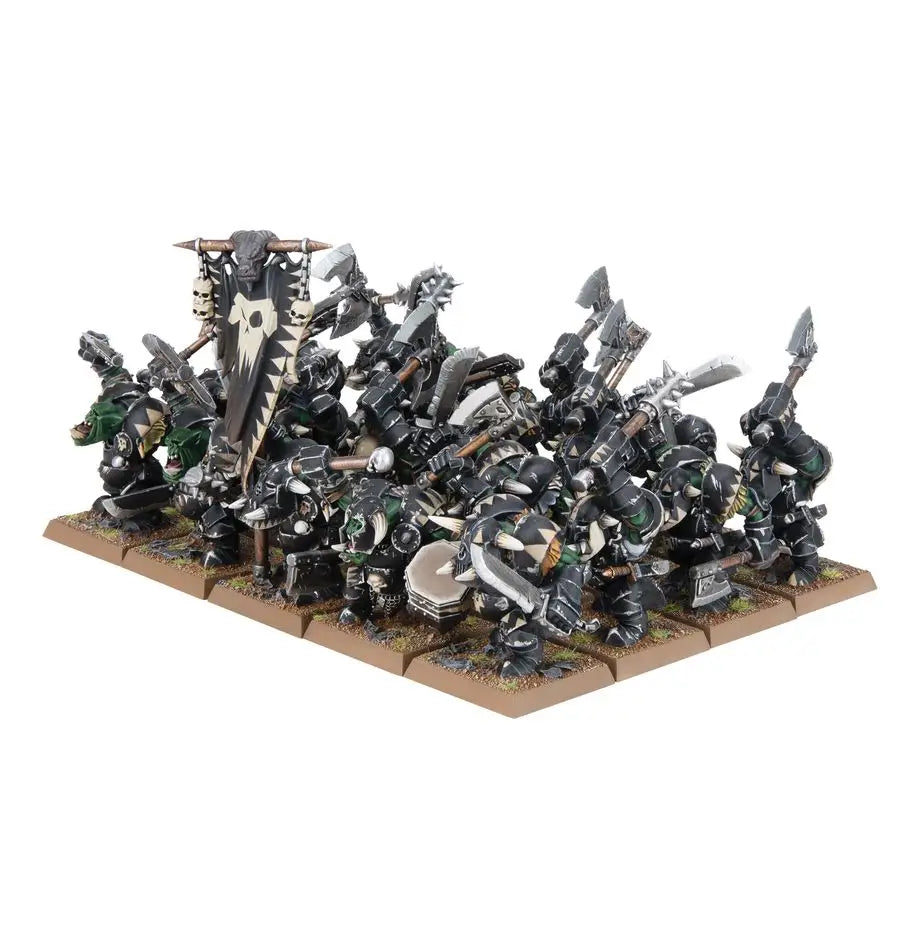 Warhammer Old World: Orc & Goblin Tribes Black Orc Mob Games Workshop Miniature Games