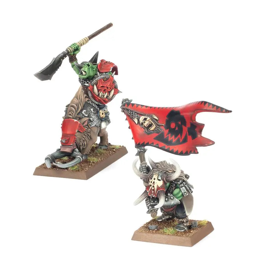 Warhammer Old World: Orc & Goblin Tribes Orc Bosses Games Workshop Miniature Games