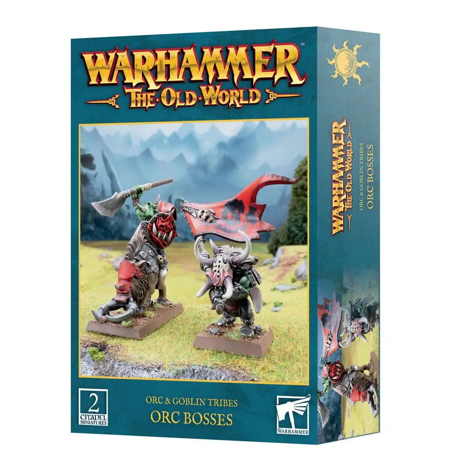 Warhammer Old World: Orc & Goblin Tribes Orc Bosses Games Workshop Miniature Games