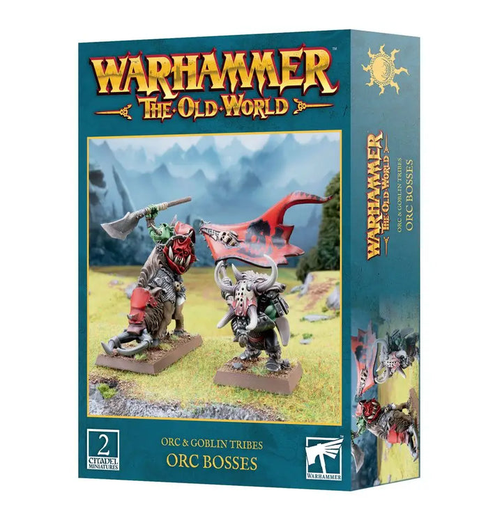 Warhammer Old World: Orc & Goblin Tribes Orc Bosses Games Workshop Miniature Games