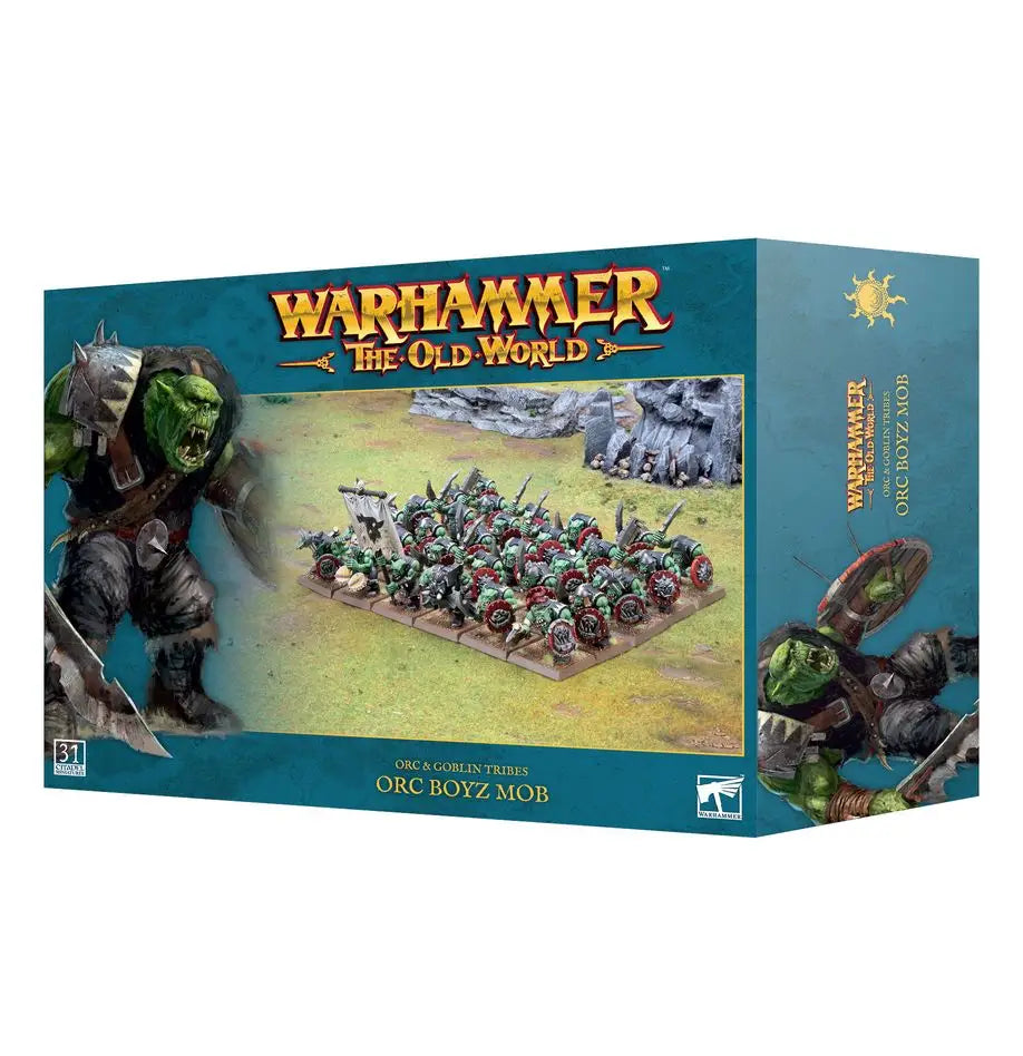 Warhammer Old World: Orc & Goblin Tribes Orc Boyz Mob Games Workshop Miniature Games